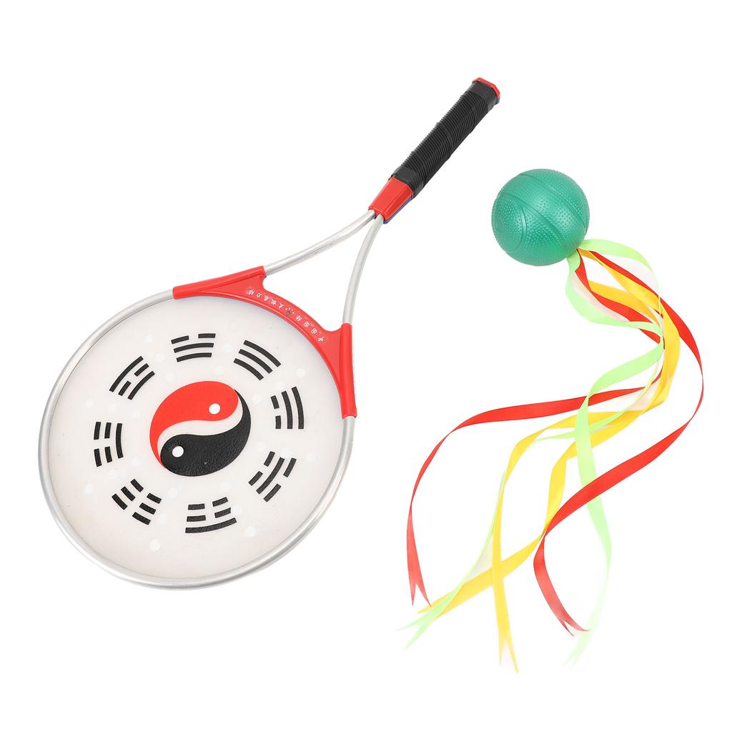 Tai Chi Raketa Měkká Lehká Hliníková Slitina Tai Chi Míč Raketa Set pro Cvičení Seniorů