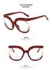 2022 Trendy Round Owl Eyeglass Frames: Anti-Blue Light European & American Style