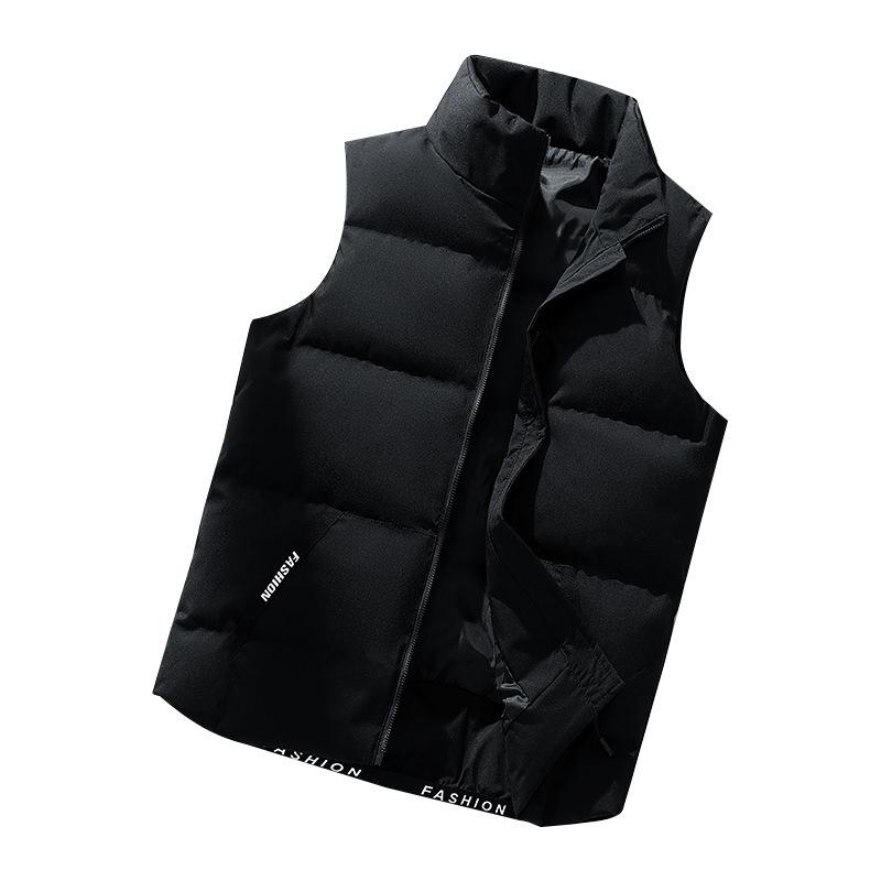 Jacke Herren Weste Herbst und Winter Verdickt Pferdejacke Lässig Große Größen Schultern Baumwollkleidung Vielseitig Außenbekleidung Baumwollunterhemd Herren