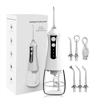 Tragbare Munddusche USB Aufladbare Flosser 3 Modi Ipx6 Wasserdicht 300ml Dental