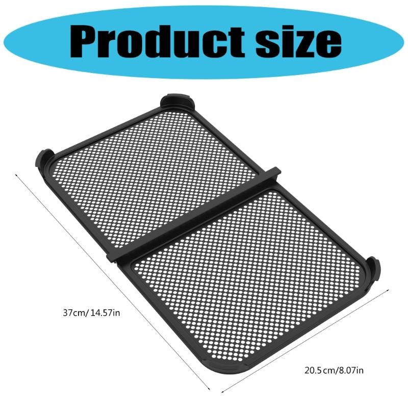 Air Frying Splatter Guard Foldable Splash Guard Heat Resistant Air Frying Splatter Screen Splatter Guard for AF500