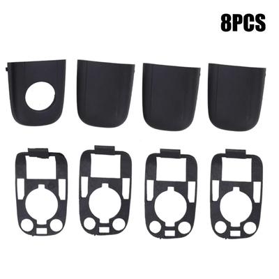 Car Door Handle End Cap Trim Kit with Stopper 9101AA for Peugeot Citroen 307 C2 C3