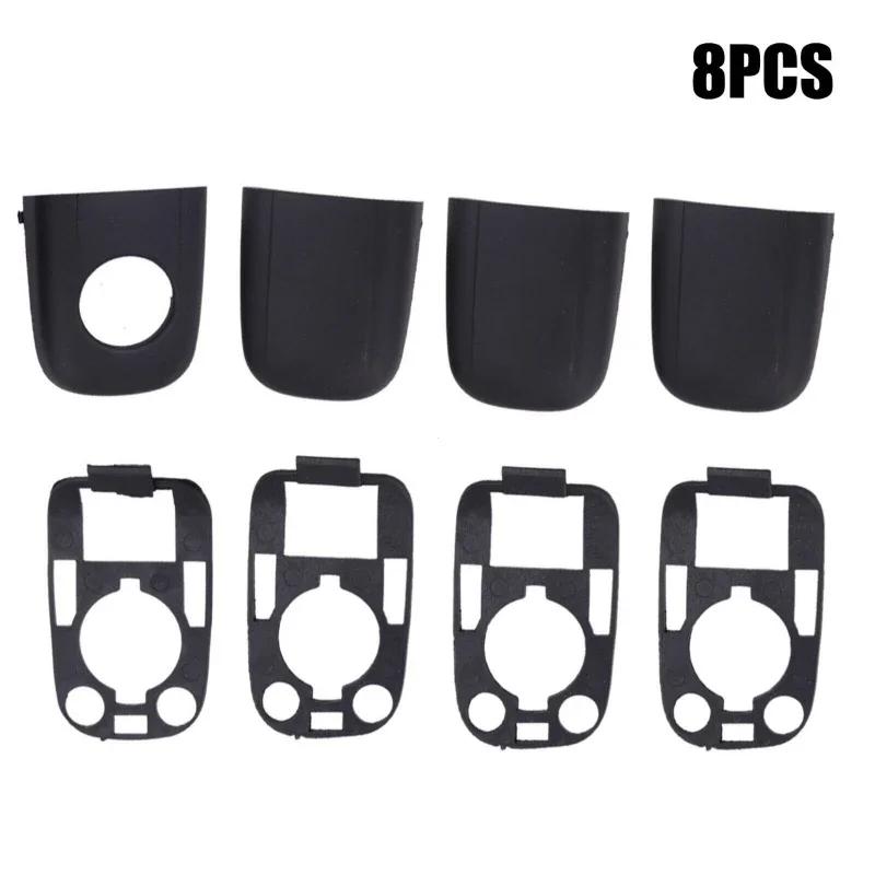 Car Door Handle End Cap Trim Kit with Stopper 9101AA for Peugeot Citroen 307 C2 C3