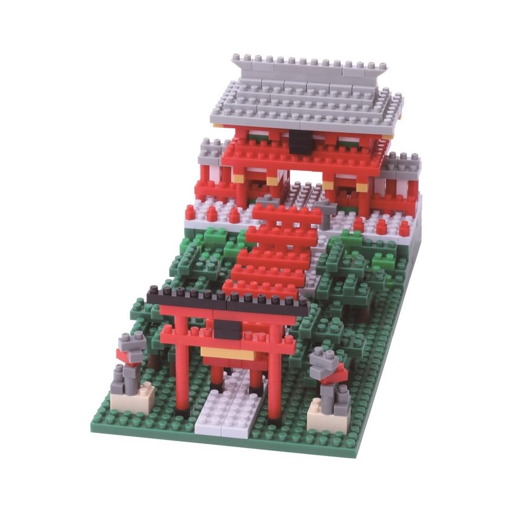 Kawada Nano Block Inari Shrine 530pcs Building Set Educational Toy