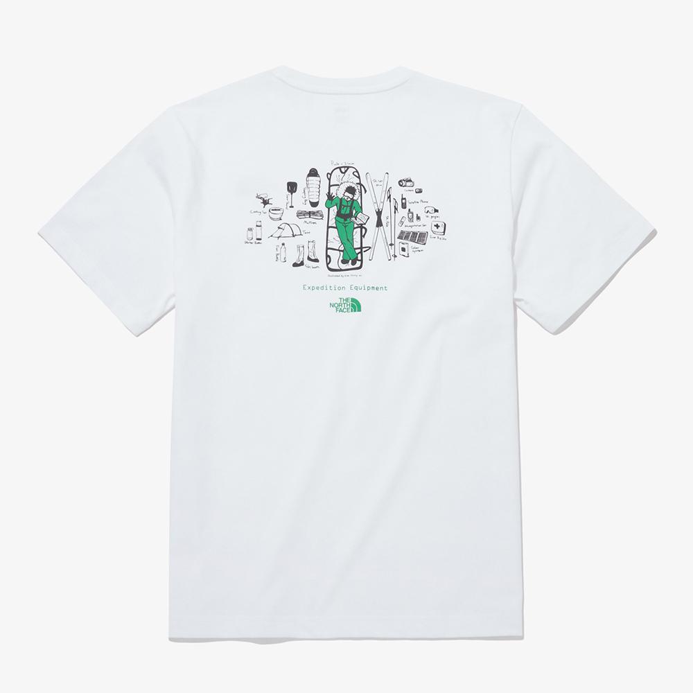 

THE NORTH FACE NT7UP09B Экспедиционная футболка с круглым вырезом и короткими рукавами