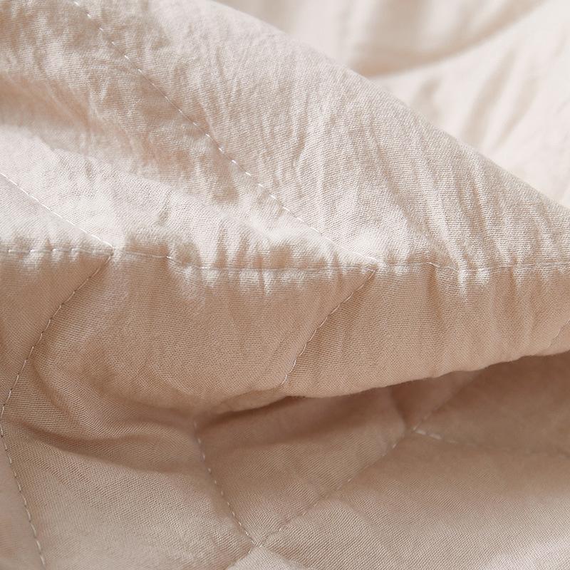 Cotton Waterproof Fitted Sheet Thickened Washed Cotton Three-piece Simmons Mattress Protector