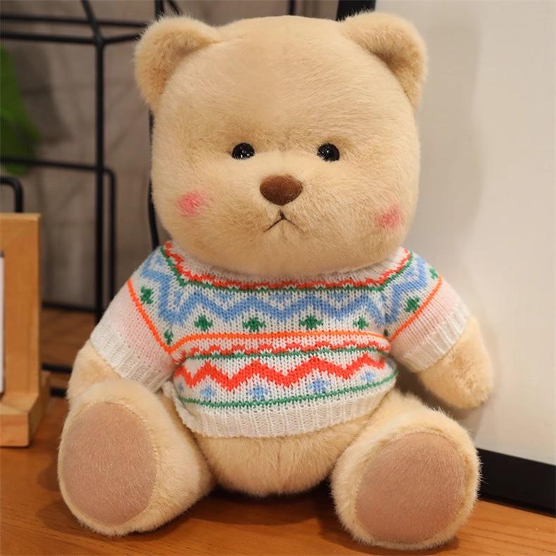 Teddy Bear Plush Sweater Toy - Perfect Birthday Gift for All Genders