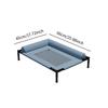 Elevated Cooling Dog Bed Outdoor Raised Cat Bed Pet Washable Raised Bed Hammock Cat Bed for Cats Dogs Breathable Colth Bed