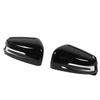 2PCS Rearview Mirror Cover Cap Strong Protection Long Durability Weather Resistance Replacement for Benz W176 W246 W204