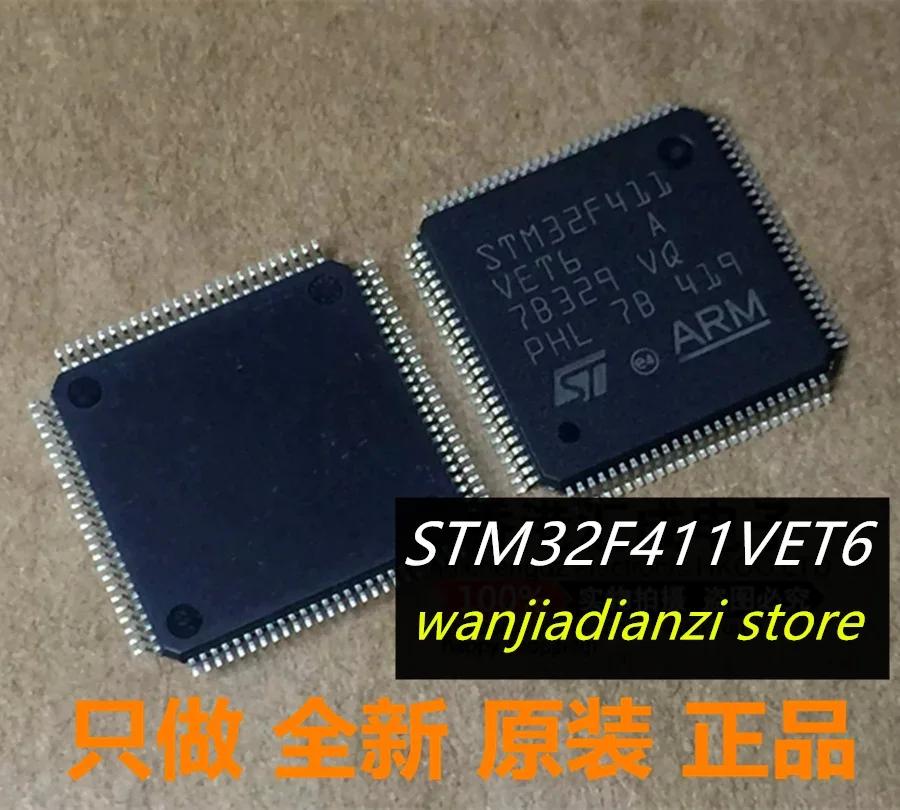 Original STM32F411VET6 LQFP100 32-bit MCU ARM Microcontroller Chip 32F411VET6 Micro Controller LQFP-100 STM32 Chips