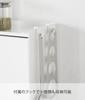 Yamazaki Jitsugyo Open Front Concealable Seasoning Rack White W38 X X Tower Large Capacity Next To Stove Kitchen Rack Guards Against Dirt 2009