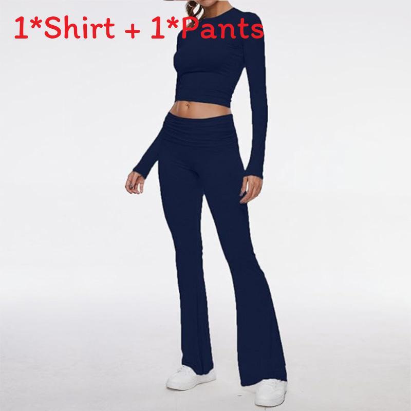 Womens Casual Suit With Polyester Spandex For Summer Comfortable Lounge Wear