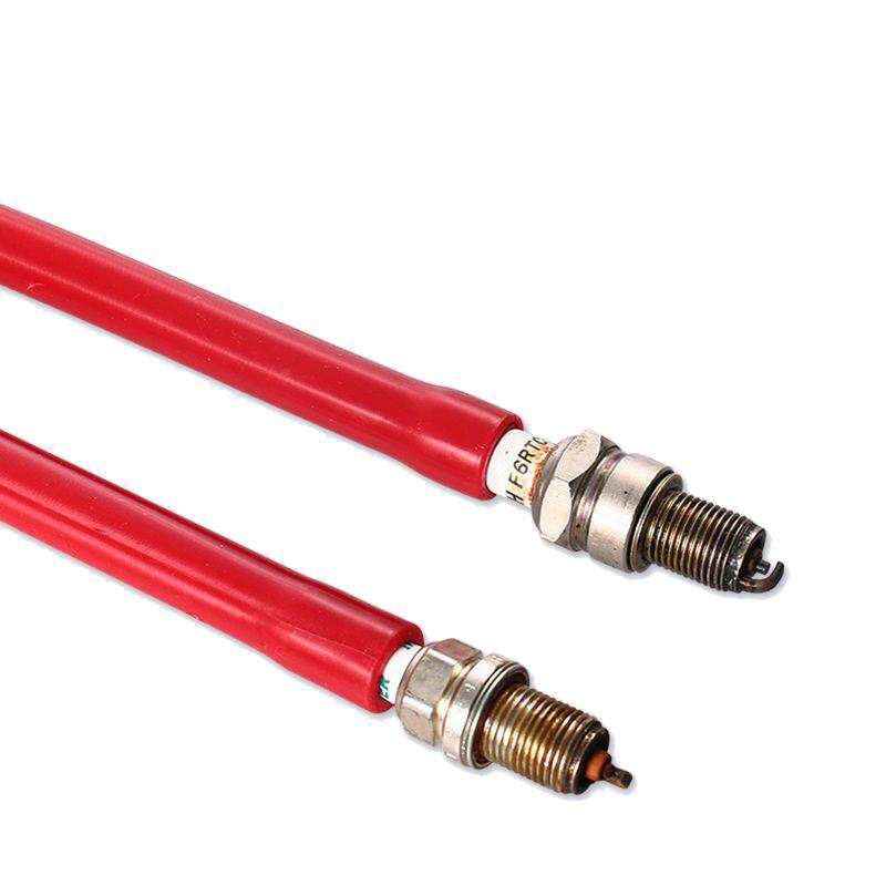 2X Universal Auto Zündkerze Buchse Wiederverwendbare Gummi Rohr Tragbare Einfache Installation Entfernung Werkzeug Für Autos