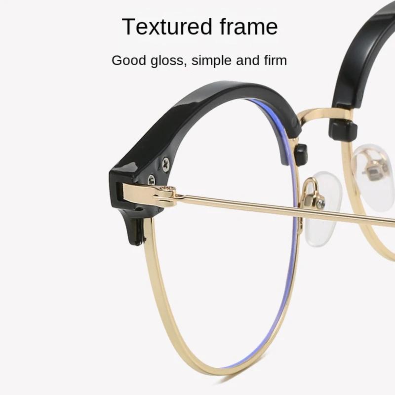 Classic Half Frame Pochromic Sunglasses Men Women Retro Chameleon Sun Glasses Male Fashion Changeoutdoors Shades