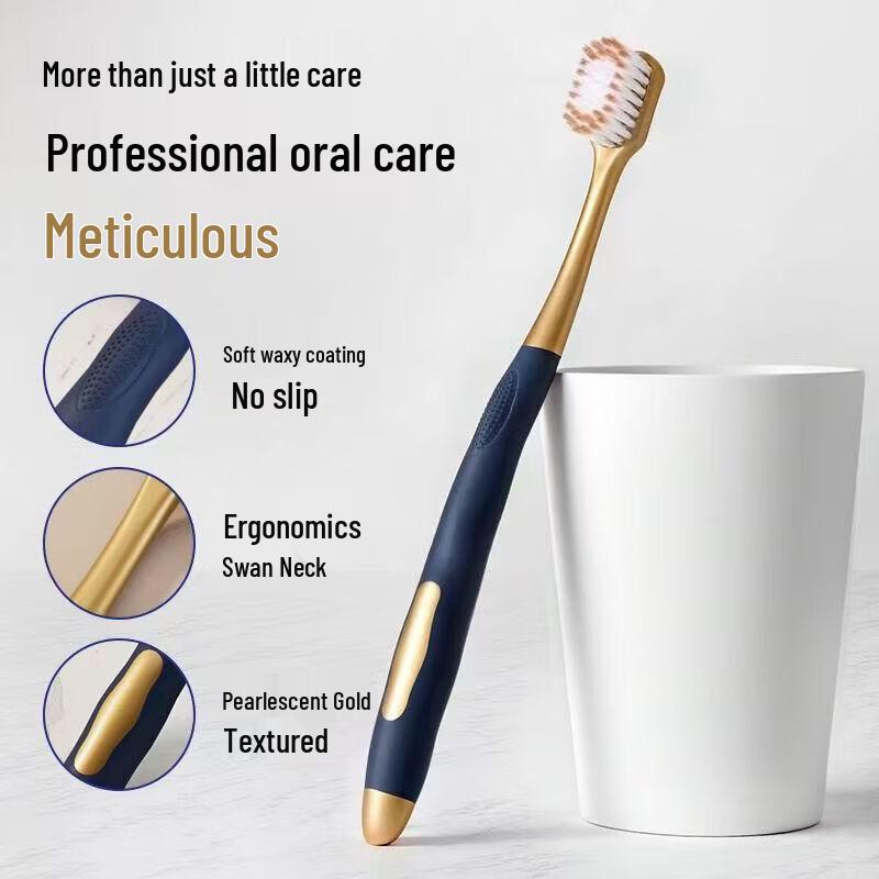 HANDUNYOU Soft Bristle Wide Head Toothbrush
