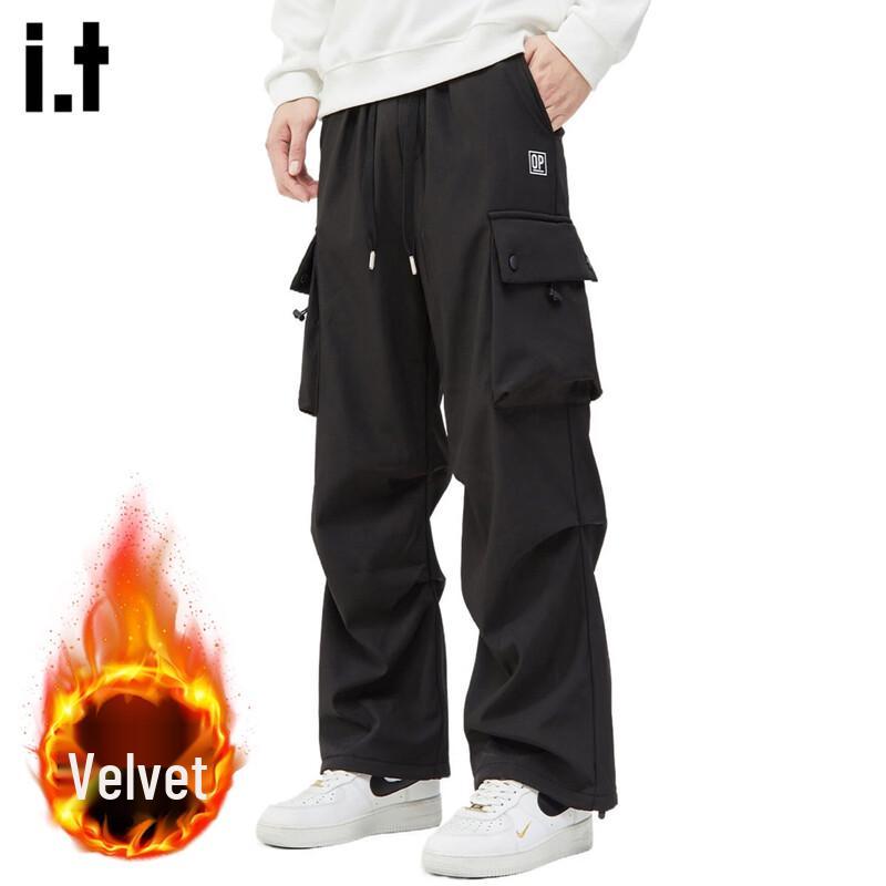 OVERPROTECTIONit Men's Winter Fleece Cargo Pants