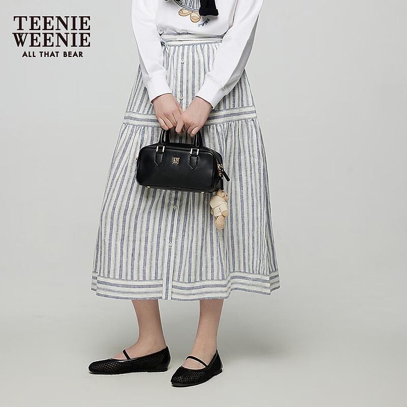 Teenie Weenie Women's Striped A-line Skirt
