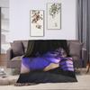 Zhang Linghe Flannel Blanket  Soft Throw Blanket for Bedroom Camping Fashion Bedspread Sofa Bed Cover