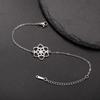 LIKGREAT Flower of Life Bracelet Vintage Bracelets for Women Men Fashion Charms Sacred Geometry Jewelry Gifts