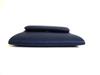 Authentic HERMES Blue navy Tourillon Leather Coin Purse Bastia #b168  Open box