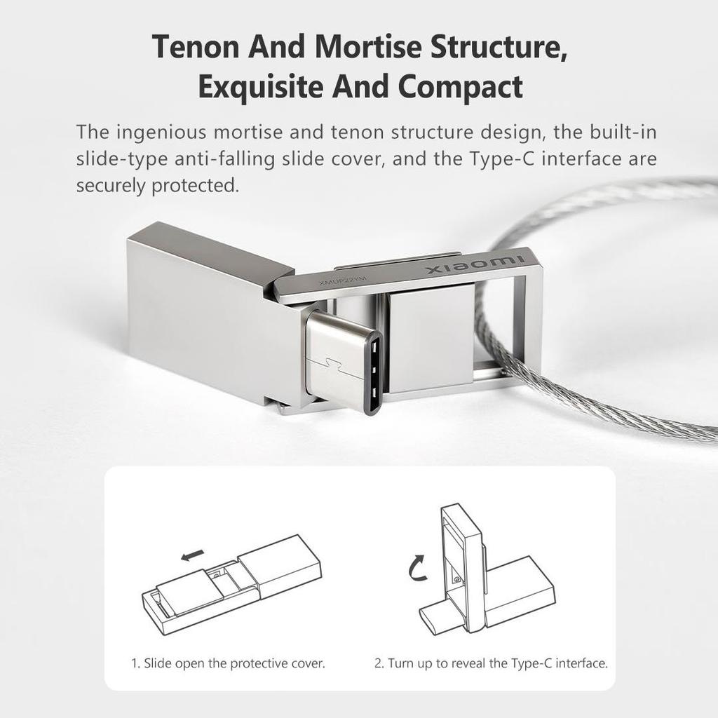 Xiaomi Mijia Dual Interface U Disk 64G 128G USB 3.2 Mobile Phone Computer Mutual Transmission Portable Type-C Interface