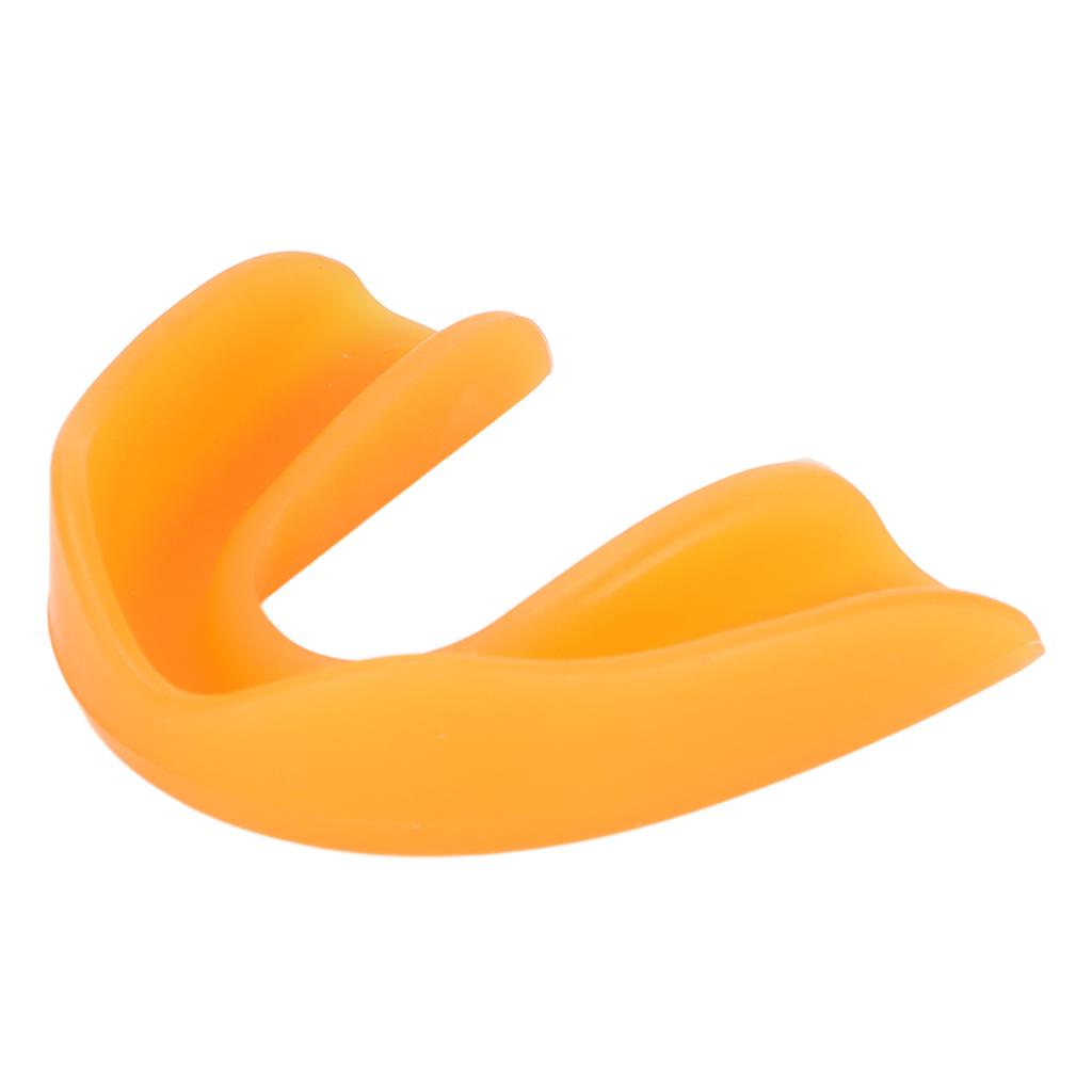 EVA Mouth Guard Shock Absorbing Cushions Impact Hold Teeth Sports Mouth Guard Easy Fit Single Sided