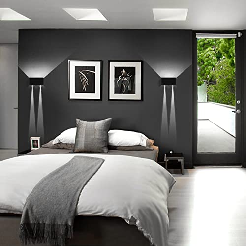 KAWELL Lighting 12W Bracket Light, Wall-Mounted Entryway Light, Spotlight, Adjustable Height and Beam Angle, Aluminum, Waterproof, IP65, Outdoor/Indoo