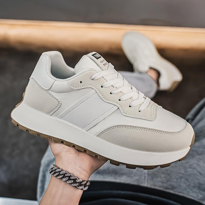 Chunky Sneaker  Fashion Comfortable Men's Casual Shoes Outdoor Breathable Height-enhancing Platform Shoes Zapatillas Hombre
