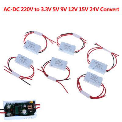 AC-DC-Stromversorgungsmodul AC 1A 5W 220V zu DC 3V 5V 9V 12V 15V 24V Mini-Konverter