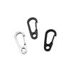 TEMLUM Carabiner, Small Mini Carabiner, Set of 10, Snap Hook,