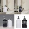 500ml Soap Dispenser with Pump, Modern Striped Soap Dispenser Bathroom, Washing Up Liquid Dispenser Kitchen, Hand Soap