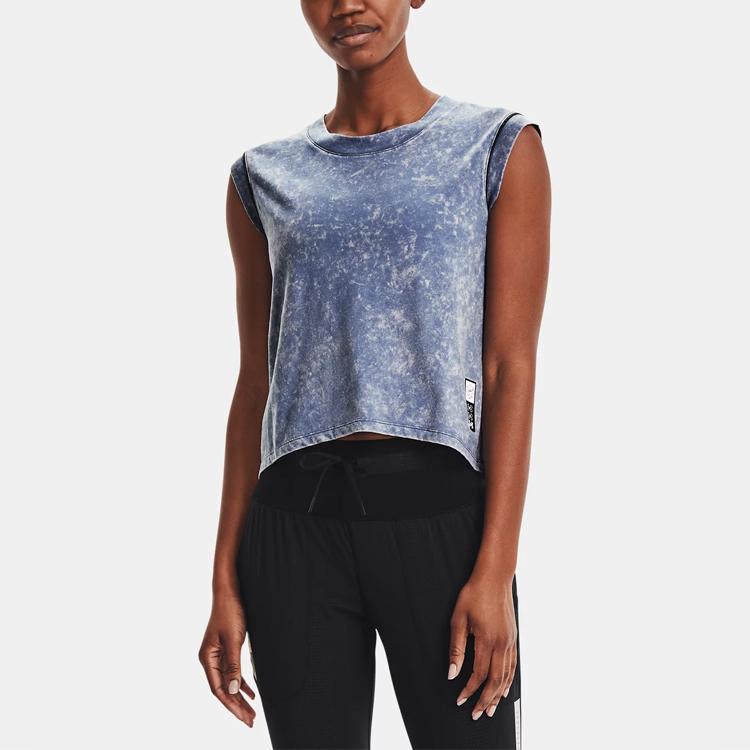 Under Armour Running T Shirt Women's Blue 1361366-470