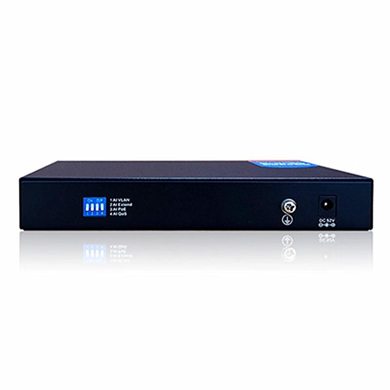 Qishao S110GPH-AI 8-Port Gigabit AI PoE Switch