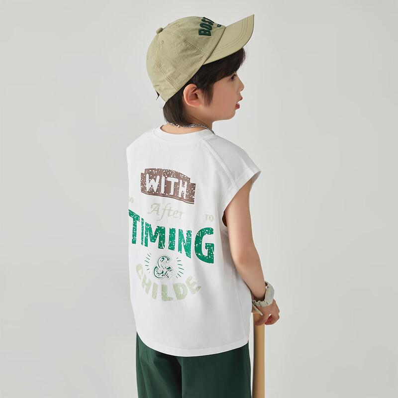 Duo Duo Jia Boy s Summer Comfort Sleeveless Tank Top 110