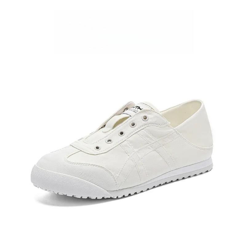 Retro color matching flat bottom women's new fashion versatile lazy one pedal two wear casual