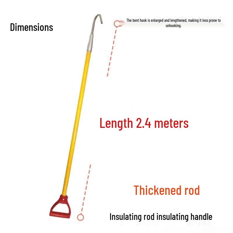 2.4m Insulated Emergency Rescue Hook
