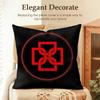 Male Singer Duki Cushion Cover Natural Linen Organic Fabric DoubleSided Printing Sofa Home Decor Gift Pillow Case