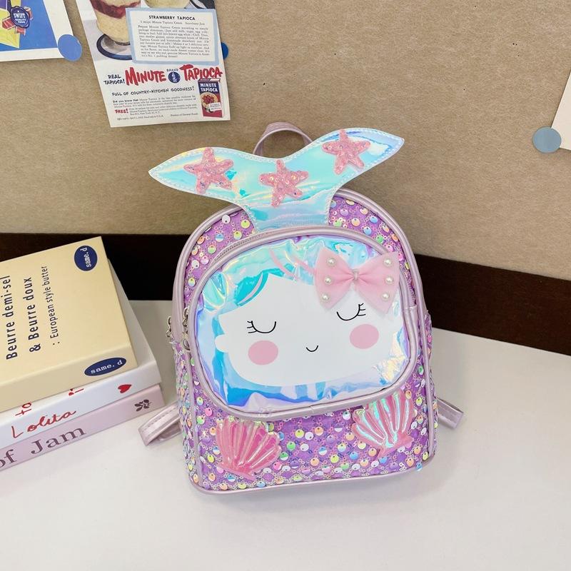 School Bag Girl Small Class Love Backpack Lightweight Versatile Children's Bag Going Out Snack Bag