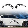2PCS Car Door Side Skirts Stickers Self-adhesive Vehicles Vinyl Decals Waterproof PVC Auto Body Decoration Stickers Accessories