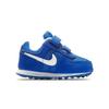 Nike MD Runner Fabric Slip Resistant Abrasion Resistant Low top Running Shoes Blue White Infant And Toddler 652966-424