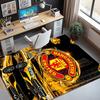 Tappeto con Fantasia Manchester United F.C., Tappetino da Interno/Esterno, per Picnic, Sala Giochi, Camera da Letto, Ufficio, Soggiorno, Tappeto Decorativo per la Casa, Regalo di Compleanno
