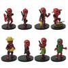 Character Deadpool Model Toys Cute Cartoon Living Room Tabletop Decor Dolls