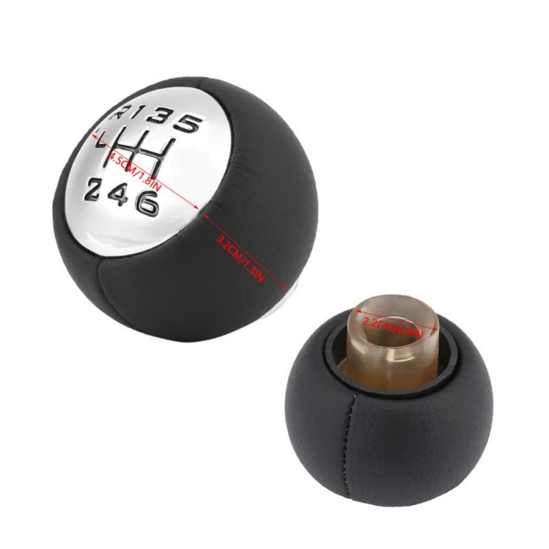 6 Speed Gear Lever Knob  For 307 308 3008 407 5008 807  C3 C4 C8