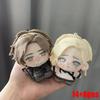 Game Leon Scott Kennedy Grace Ashcroft Cosplay Keychain Cute Q Version Plush Cotton Doll Backpack Pendant Keyring Accessories