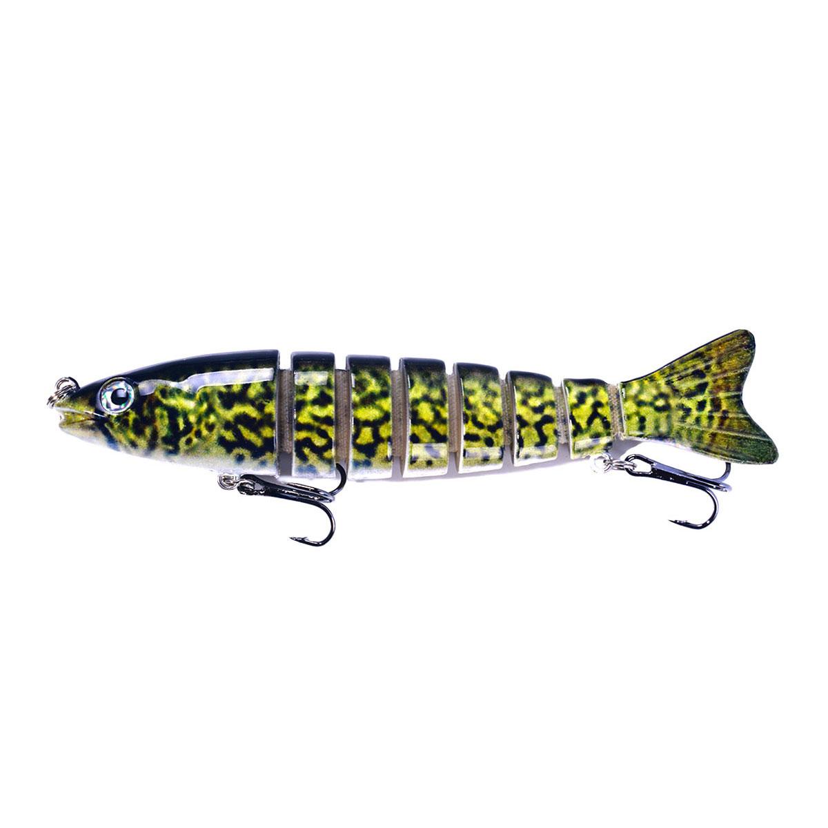 

Многоцелевой сегментный воблеры Swimbait Pike Wobblers 12.8 см-18 г рыболовная приманка Isca Artificia для приманки Bass Pike