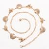 Bohemian Beach Shell Waist Chain With Metal Starfish And Conch Body Chain For Women