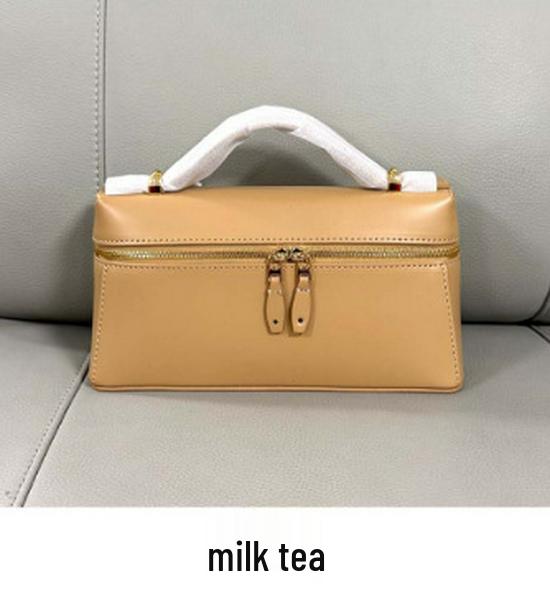 LP23 Women's Premium Cowhide Shoulder Bag with Removable Strap