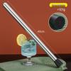 Stainless Steel Ice Crusher & Cocktail Muddler - Plastic Milk Tea & Lemon Hammer Bar Tool