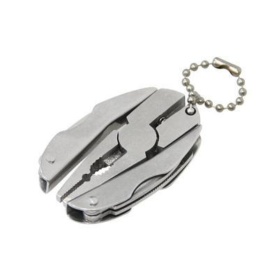 Edelstahl Outdoor Tragbare Multi Tool Zange Schlüssel Kette Schraubendreher Werkzeuge Mini Faltbare Zange Camping Werkzeug ZH