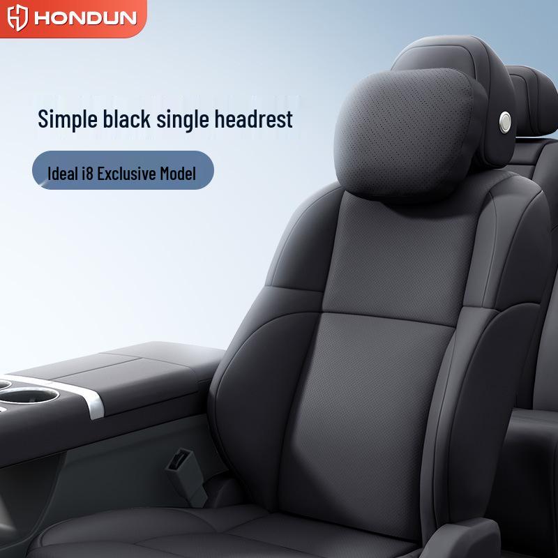 Ideal i8 Headrest & Lumbar Support Pillow - Essential Neck & Back Protection for Car Interiors